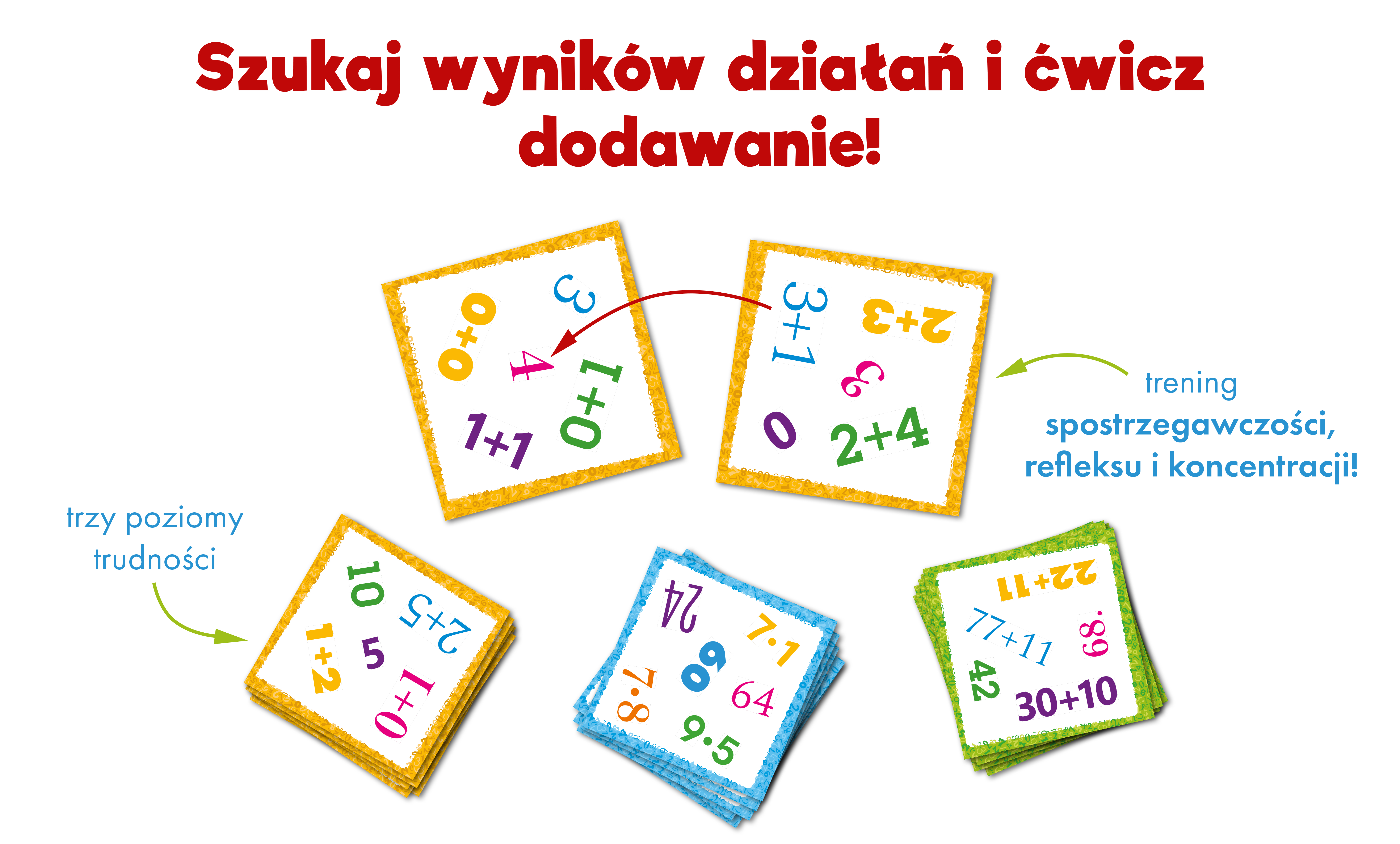 Karty bójki na dodawanie Kapitan Nauka